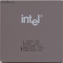 Intel Pentium INTEL P5 Q0283 ES