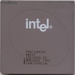 Intel Pentium (TM) Q0335