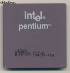 Intel Pentium Thermal Sample Q0693