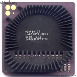 Intel Pentium Overdrive PODP3V125 SU081 V1.0