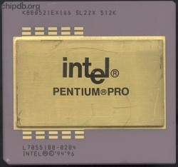 Intel Pentium Pro KB80521EX166 SL22X