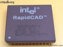 Intel RAPIDCAD-1 Q612 EVAL ONLY