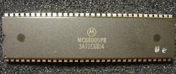 Motorola MC68000P8 big logo on top