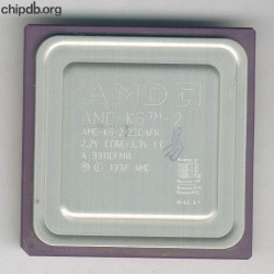 AMD AMD-K6-2/350AFR K in corner