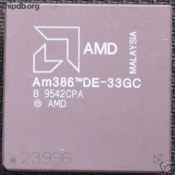 AMD Am386 DE-33GC diff print