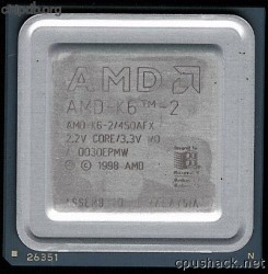 AMD AMD-K6-2/450AFX gold 26351