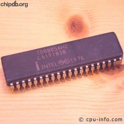 Intel TD8085AH2 INTEL 1976 diff print 2
