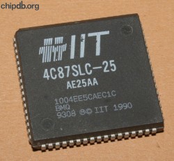 IIT 4C87SLC-25 PLCC