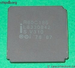Intel R80C186 S V310
