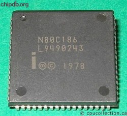 Intel N80C186 1978