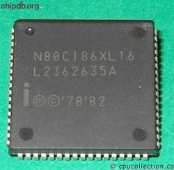Intel N80C186XL16 78 82