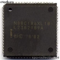 Intel N80C186XL10 78 82
