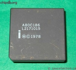 Intel A80C186 1978