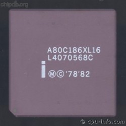Intel A80C186XL16
