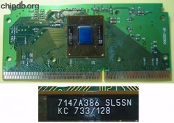 Intel Celeron KC 733/128 SL5SN on slot1 board