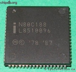 Intel N80C188 78 87
