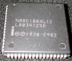 Intel N80C188XL12 1978 1982