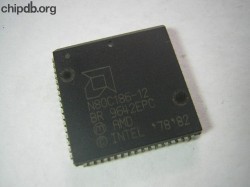 AMD N80C186-12 engraved