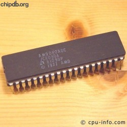 AMD AM9080ADC C8080A diff print