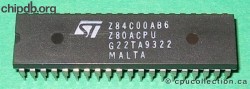 ST Z84C00AB6 MALTA