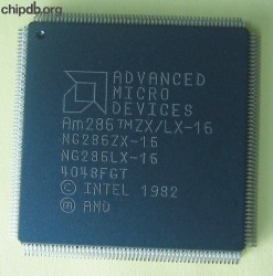 AMD Am286 ZX/LX-16 engraved