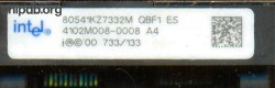 Intel Itanium 80541KZ7332M QBF1 ES