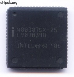 Intel N80387SX-25