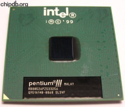 Intel Pentium III RB80526PZ533256 SL3VF MALAY