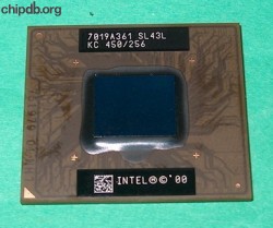 Intel Pentium III Mobile KC 450/256 SL43L