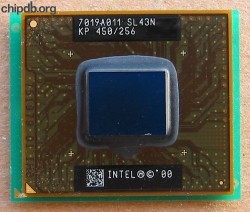 Intel Pentium III Mobile KP 450/256 SL43N