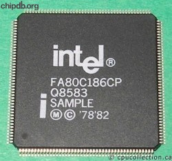 Intel FA80C186CP Q8583 ES