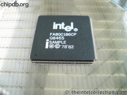 Intel FA80C186CP Q8465 ES