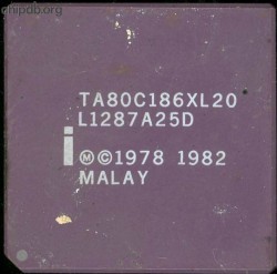 Intel TA80C186XL20
