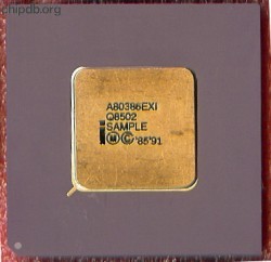Intel A80386EXI Q8502 SAMPLE ES