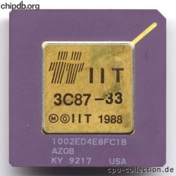 IIT 3C87-33 goldtop
