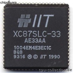 IIT XC87SLC-33 diff print