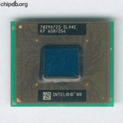 Intel Pentium III Mobile KP 650/256 SL442