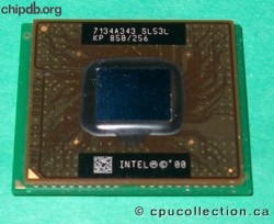 Intel Pentium III Mobile KP 850/256 SL53L