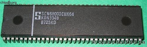 Signetics SCN68000C8N64