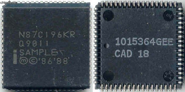 Intel N87C196KR Q9011 ES