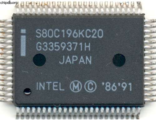 Intel S80C196KC20