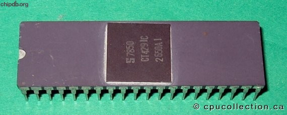 Signetics 2650AI purple