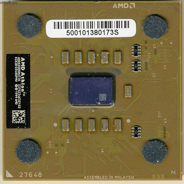 AMD Athlon XP AXDA2000DUT3C