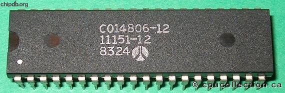 Rockwell 6502C C014806-12