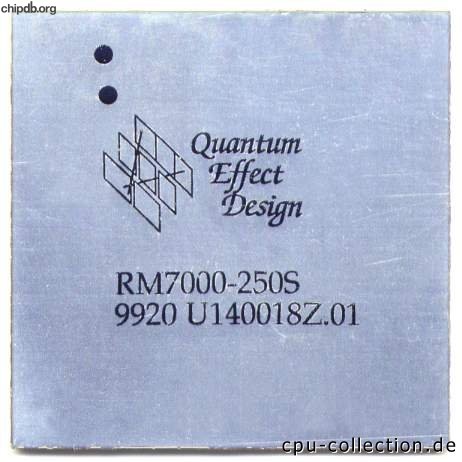 QED RM7000-250S diff logo