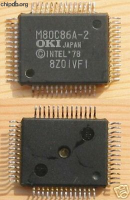 OKI M80C86A-2 PQFP