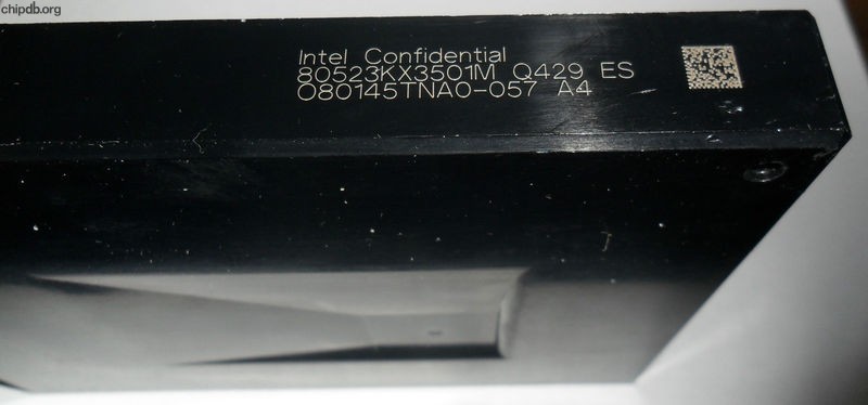 Intel Pentium II Xeon 80523KX3501M Q429 ES