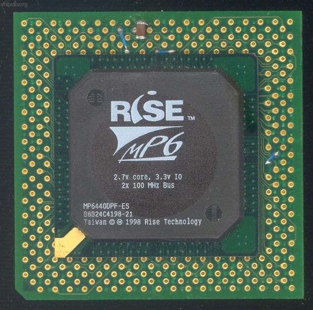 Rise mP6 2x100MHz ES