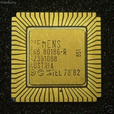 Siemens SAB 80186-R INTEL 78 82
