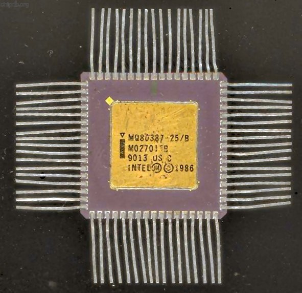 Intel MQ80387-25/B